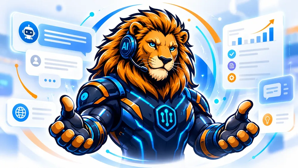 Leono, asistentul virtual AI pentru WordPress creat de Succes SEO
